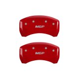 MGP 4 Caliper Covers Engraved Front & Rear MGP Red finish silver ch thumbnail 8
