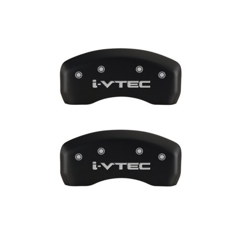 MGP 4 Caliper Covers Engraved Front & Rear i-Vtec Red finish silver ch thumbnail 9