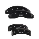MGP 4 Caliper Covers Engraved Front & Rear MGP Red finish silver ch thumbnail 4