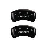 MGP 4 Caliper Covers Engraved Front & Rear MGP Black finish silver ch thumbnail 2