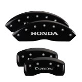 MGP 4 Caliper Covers Engraved Front Honda Engraved Rear Crosstour Black finish silver ch thumbnail 5