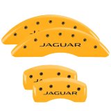 MGP 4 Caliper Covers Engraved Front & Rear Vtech Yellow finish black ch thumbnail 6
