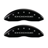 MGP 4 Caliper Covers Engraved Front & Rear With out stripes/Dodge Black finish silver ch thumbnail 9