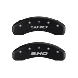 MGP 4 Caliper Covers Engraved Front & Rear SHO Red finish silver ch thumbnail 6