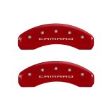 MGP 4 Caliper Covers Engraved Front & Rear Gen 5/Camaro Yellow finish black ch thumbnail 6