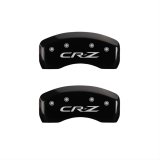 MGP 4 Caliper Covers Engraved Front Honda Engraved Rear CR-Z Black finish silver ch thumbnail 2