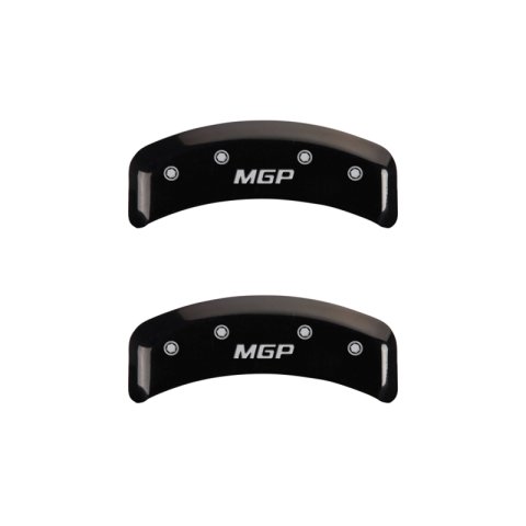 MGP 4 Caliper Covers Engraved Front & Rear MGP Black finish silver ch thumbnail 8