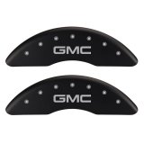 MGP 4 Caliper Covers Engraved Front & Rear GMC Red finish silver ch thumbnail 6