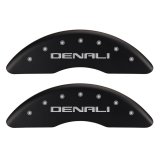 MGP 4 Caliper Covers Engraved Front & Rear Denali Red finish silver ch thumbnail 6