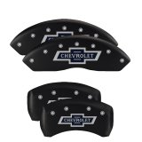 MGP 4 Caliper Covers Engraved Front & Rear MOPAR Red finish silver ch thumbnail 6