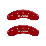 MGP 4 Caliper Covers Engraved Front & Rear RAM Yellow finish black ch thumbnail 9