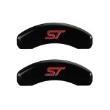 MGP 4 Caliper Covers Engraved Front & Rear No bolts/ST Black finish silver ch thumbnail 2