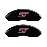 MGP 4 Caliper Covers Engraved Front & Rear No bolts/ST Black finish silver ch thumbnail 7