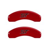 MGP 4 Caliper Covers Engraved Front & Rear No bolts/ST Yellow finish black ch thumbnail 9