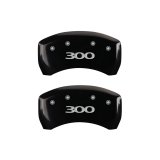 MGP 4 Caliper Covers Engraved Front & Rear 300 Black finish silver ch thumbnail 9