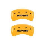 MGP 4 Caliper Covers Engraved Front & Rear With stripes/Dodge Black finish silver ch thumbnail 9