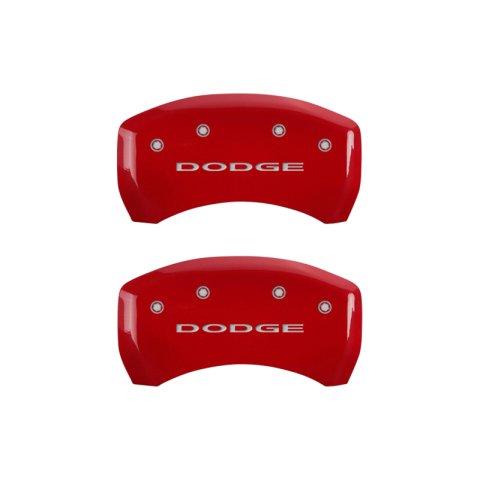 MGP 4 Caliper Covers Engraved Front & Rear With out stripes/Dodge Yellow finish black ch thumbnail 9