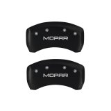 MGP 4 Caliper Covers Engraved Front & Rear MOPAR Red finish silver ch thumbnail 7
