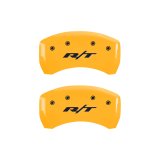 MGP 4 Caliper Covers Engraved Front & Rear Vintage Style/RT Black finish silver ch thumbnail 9