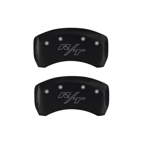 MGP 4 Caliper Covers Engraved Front & Rear Vintage Style/RT Red finish silver ch thumbnail 6