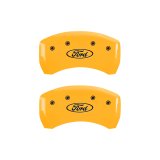 MGP 4 Caliper Covers Engraved Front & Rear MGP Black finish silver ch thumbnail 7