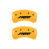 MGP 4 Caliper Covers Engraved Front & Rear Explorer Black finish silver ch thumbnail 9