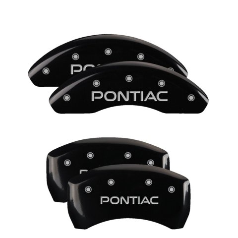 MGP Front set 2 Caliper Covers Engraved Front MGP Yellow finish black ch thumbnail 3