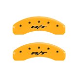 MGP 4 Caliper Covers Engraved Front & Rear RT Yellow finish black ch thumbnail 9