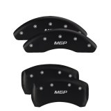 MGP 4 Caliper Covers Engraved Front & Rear MGP Red finish silver ch thumbnail 4