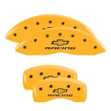 MGP 4 Caliper Covers Engraved Front & Rear MGP Red finish silver ch thumbnail 2