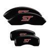 MGP 4 Caliper Covers Engraved Front & Rear No bolts/ST Black finish silver ch thumbnail 8