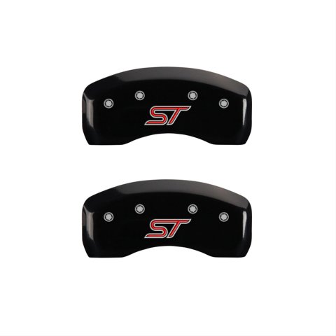 MGP 4 Caliper Covers Engraved Front & Rear ST Black finish silver ch thumbnail 2