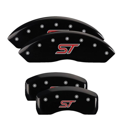 MGP 4 Caliper Covers Engraved Front & Rear ST Black finish silver ch thumbnail 3