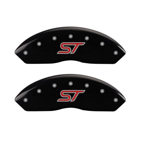 MGP 4 Caliper Covers Engraved Front & Rear ST Black finish silver ch thumbnail 4