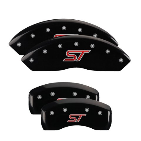 MGP 4 Caliper Covers Engraved Front & Rear ST Black finish silver ch thumbnail 5