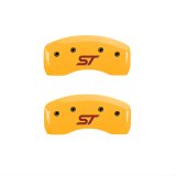 MGP 4 Caliper Covers Engraved Front & Rear ST Yellow finish black ch thumbnail 2