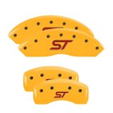 MGP 4 Caliper Covers Engraved Front & Rear ST Yellow finish black ch thumbnail 3