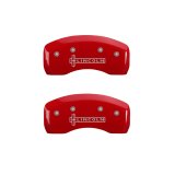 MGP 4 Caliper Covers Engraved Front & Rear Lincoln Yellow finish black ch thumbnail 9
