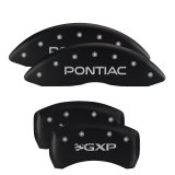 MGP 4 Caliper Covers Engraved Front & Rear MGP Black finish silver ch thumbnail 5