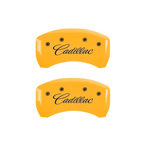 MGP 4 Caliper Covers Engraved Front & Rear MGP Black finish silver ch thumbnail 7