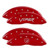 MGP 4 Caliper Covers Engraved Front & Rear Bowtie Yellow finish black ch thumbnail 7