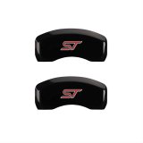 MGP 4 Caliper Covers Engraved Front & Rear No bolts/ST Black finish silver ch thumbnail 2