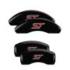 MGP 4 Caliper Covers Engraved Front & Rear No bolts/ST Black finish silver ch thumbnail 8