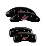 MGP 4 Caliper Covers Engraved Front & Rear ST Black finish silver ch thumbnail 6