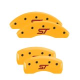 MGP 4 Caliper Covers Engraved Front & Rear ST Yellow finish black ch thumbnail 7