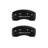 MGP 4 Caliper Covers Engraved Front Accord Engraved Rear Accord Red finish silver ch thumbnail 9