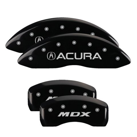 MGP 4 Caliper Covers Engraved Front & Rear i-Vtec Black finish silver ch thumbnail 6