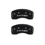 MGP 4 Caliper Covers Engraved Front & Rear i-Vtec Red finish silver ch thumbnail 9