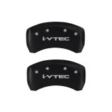 MGP 4 Caliper Covers Engraved Front & Rear i-Vtec Red finish silver ch thumbnail 9
