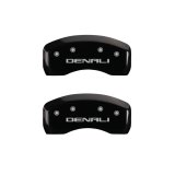 MGP 4 Caliper Covers Engraved Front & Rear Denali Black finish silver ch thumbnail 9
